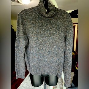 Lamberto Losani Italy cashmere turtleneck sweater size medium